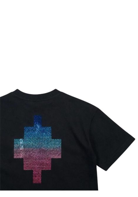 T-shirt bambina nera in cotone MARCELO BURLON | GTH109NERO